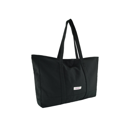 sunday tote bag black