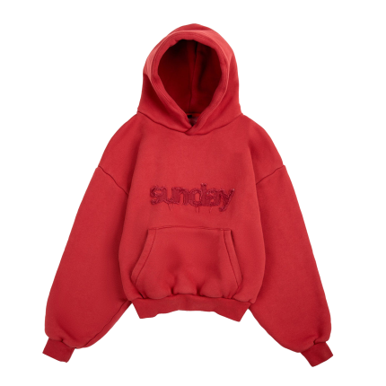 heavyweight-applique-sunday-hoodie-crimson