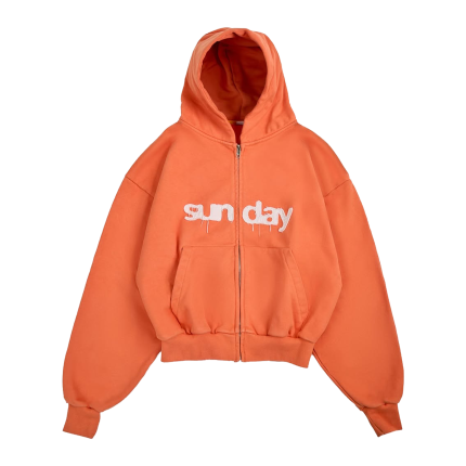 sunday zip up hoodie