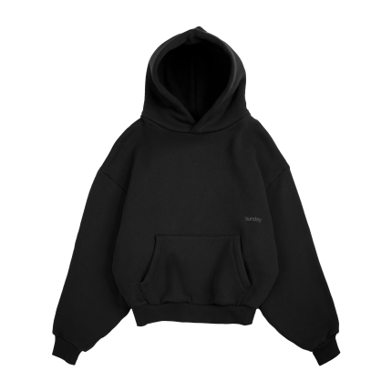 sunday hoodie black