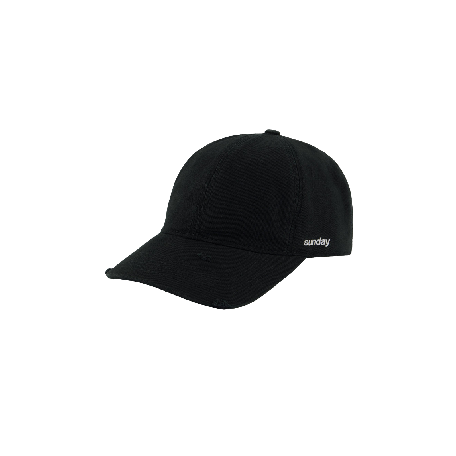 distressed-script-sunday-cap-black-scaled-1.png